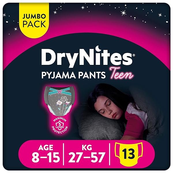 Huggies-DryNites-13-Hoschen-fur-die-Nacht-Madchen-8-15-Jahre-27-57-kg-B0041LXQTQ-3