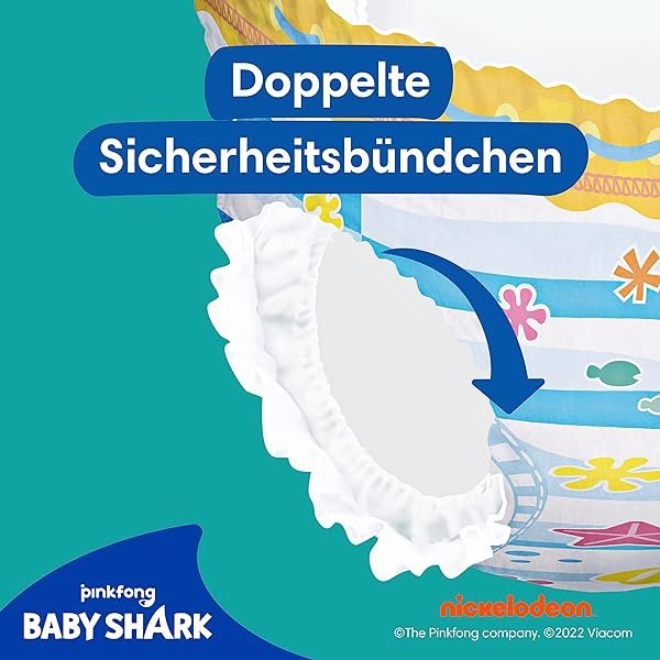 Pampers-Windeln-Grose-4-5-Splashers-Baby-Shark-Limited-Edition-11-Stuck-Einweg-Schwimmwindeln-fur-sicheren-Schut-B0795VMMC3-5
