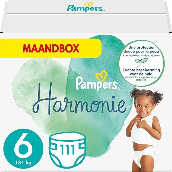 Pampers-Windeln-Grose-6-13-kg-Harmonie-111-Windeln-Multipack-0-Kompromisse-100-Saugfahigkeit-pflanzliche-B09GM8DR14-2