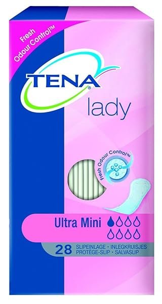 TENA Discreet Ultra Mini – 1 x 28 Binden in einer Packung – Ultradünne Slip für Frauen mit MicroPROTEX™-Technologie – für Inkontinenz und leichten Urinverlust